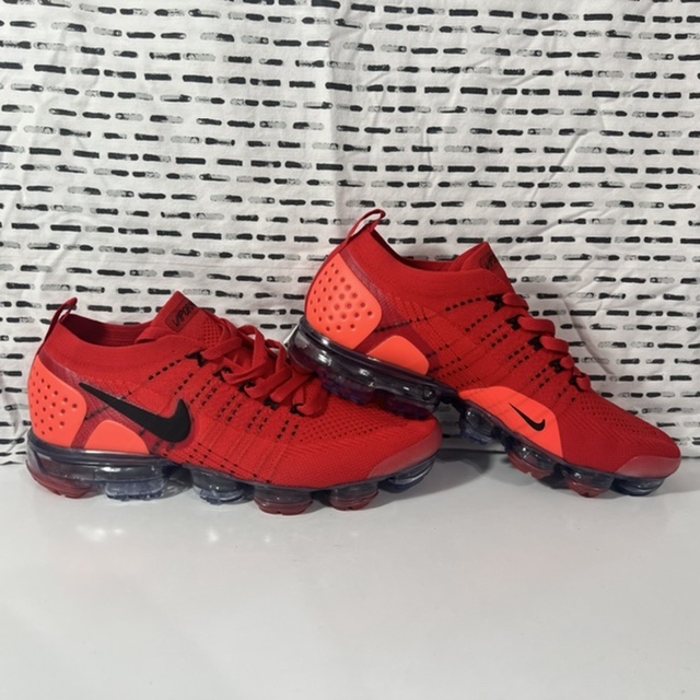 Vapor Max rojo naranja